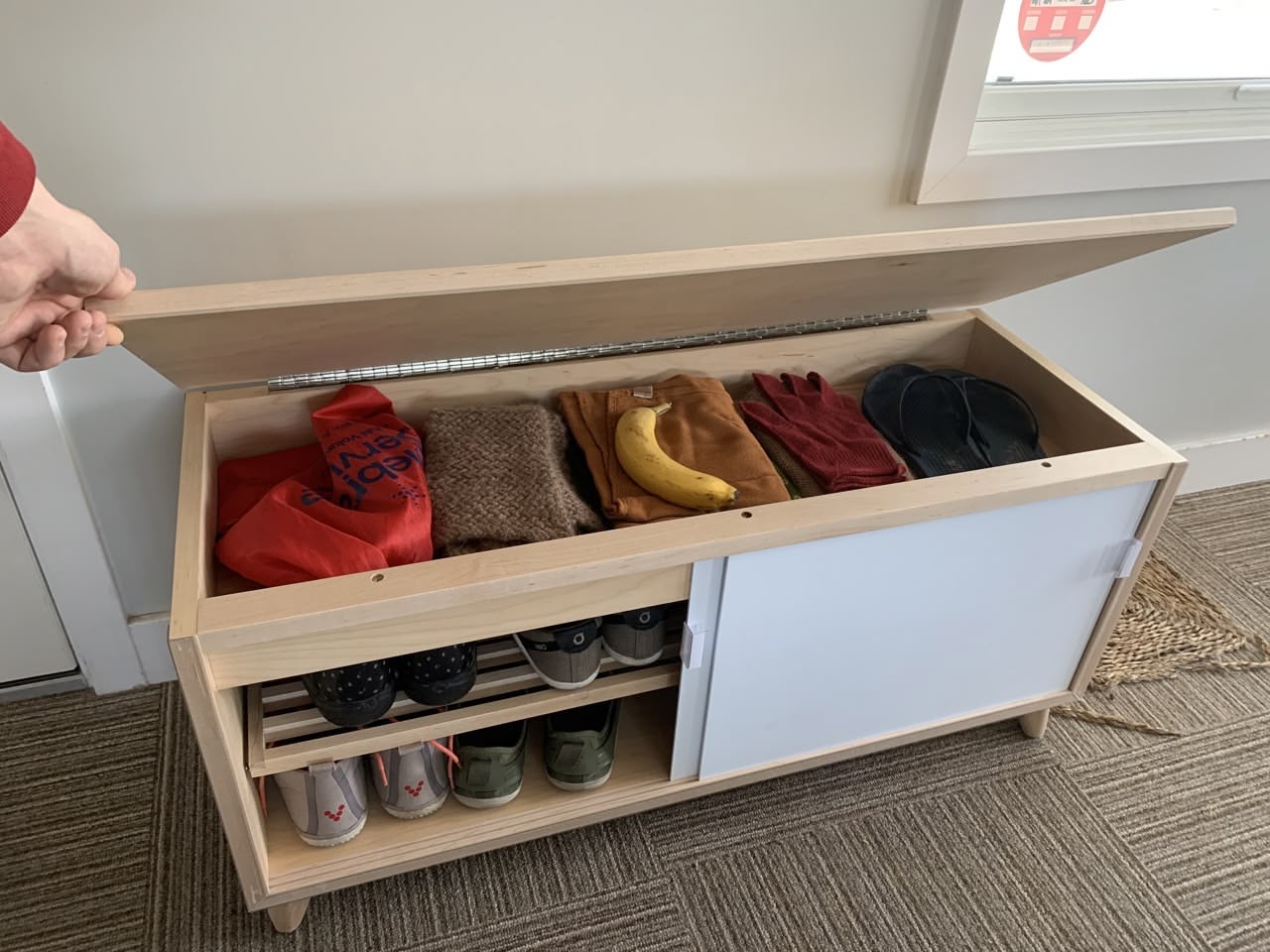 Shoe Storage Bench