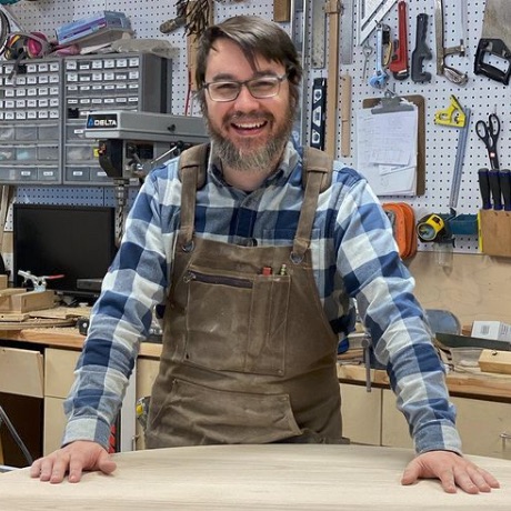 A handsome woodworker